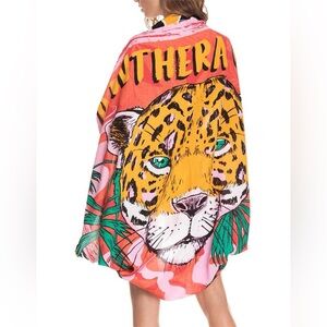 Maaji Wild Jungle Cosmos Pareo with Tassels